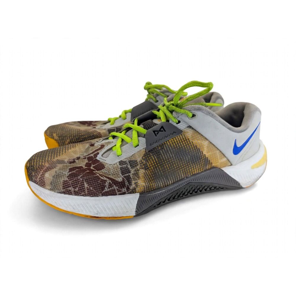 Nike Metcon 8 AMP Smoky Camo DV9019-300 Mens 11 Training CrossFit Shoes Used